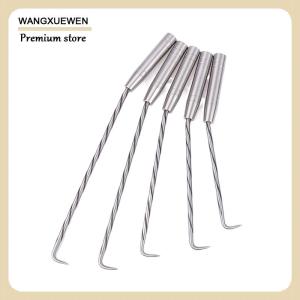 [COD] Xây dựng móc chủ đề thép cây Tie dây Twister với móc thép không gỉ linh hoạt xoay tay ràng buộc thanh thép công cụ cầm tay