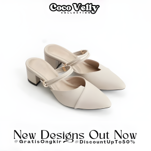 COCO VELLY - AMALIA Sepatu Pesta Wanita 5 cm Elegant Terbaru Laris Hits viral