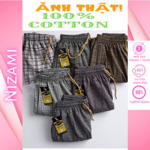 COMBO 5 QUẦN ĐÙI NAM CON NAI VẢI COTTON MỀM MÁT LẠNH AKIRA