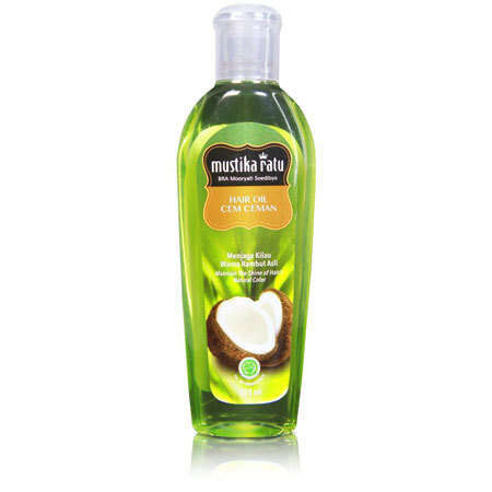 HAIR OIL MUSTIKA RATU MINYAK CEM CEMAN 175ml MENYEHATKAN KULIT KEPALA