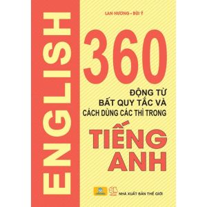 Sách - 360 Động từ bất quy tắc - Bìa vàng - ndbooks