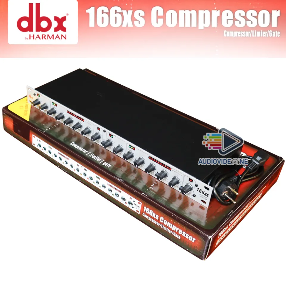 Compressor Limitter DBX 166XS Limiter Kompresor Gate Professional