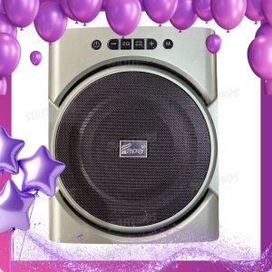 FP-368-S Wireless Speaker/FM Radio Speaker with Solar Panel