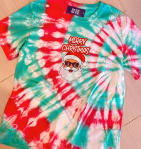 * New * สีใหม่ Bebeblue เสื้อมัดย้อม Christmas (รวมสกรีนตามแบบ) รุ่นผ้านุ่ม เสื้อมัดย้อมสีพาสเทล เสื้อครอบครัว เสื้อทีม เสื้อเทศกาล