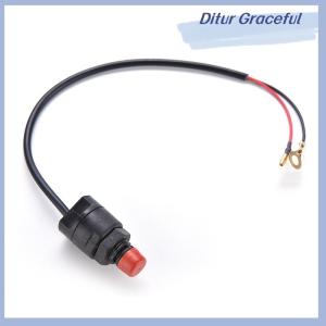 Ditur Outboard Engine Motor Scooter ATV Kill Stop Switch Safety Tether Cord Lanyard