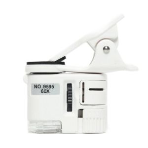 Lensa Zoom Smartphone 60x Lensa Makro Hp Fotografi Universal Mini Microscope Magnifying Glass