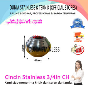 Cincin Stainless 3/4in CH Aksesories stainless steel tangga