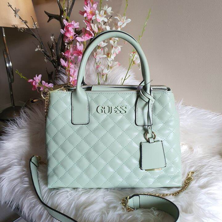 Green cheap guess purse