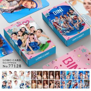 92Pcs Bini Lomo Card Photo Card Holographic Photocards Lomocard Aiah Colet Maloi Gwen Stacey Mikha（Local shop）
