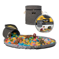 Toy Storage Bag with Play Mat, Easy Clean-Up Bag for legos, duplos, or balls | Extra Large Toy Storage. 