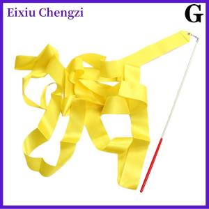 Eixiu 4M Đầy Màu Sắc Phòng Tập Thể Dục Vũ Băng Nhịp Điệu Cô Gái Nghệ Thuật Thể Dục Dụng Cụ Múa Ba Lê Streamer Xoay Que Cầu Vồng Thanh Đào Tạo Thể Thao