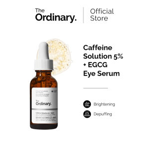 The Ordinary Caffeine Solution 5% + EGCG Eye Serum - 30 mL | Targets Dark Circle and Puffiness