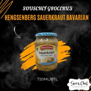 HENGSENBERG SAUERKRAUT BAVARIAN STYLE 720ML