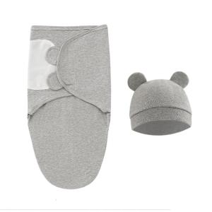 Baby Swaddles Newborn Swaddle Blanket Infant Sleep Sack Wrap Hat Set Newborn Babies Photography Props Accessories