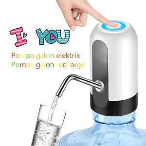 Pompa galon elektrik / Dispenser air elektrik recharge USB Charger THBR