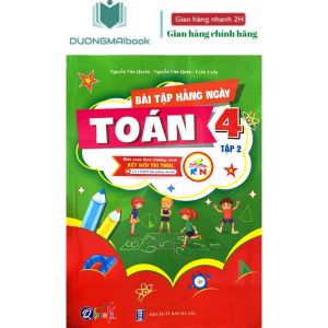 Sách - Bài tập hằng ngày Toán 4 - Bộ kết nối tri thức với cuộc sống - NXB Hà Nội