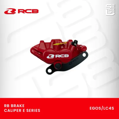 RCB BRAKE CALIPER E-SERIES [F] EGO S/LC4S RED (9803-678)