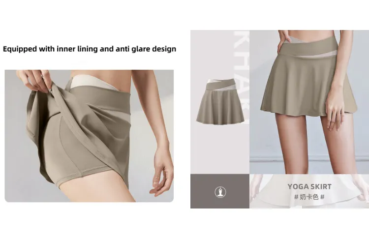 Activewear Skirt With Inner Short – Thilakawardhana
