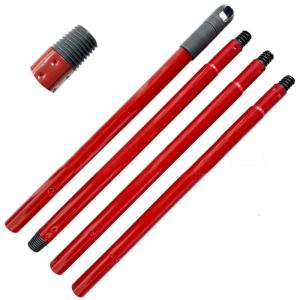 Adjustable Iron Replacement Handle For Rotarys Twist Mops With European Threads And Interchangeable Accessories