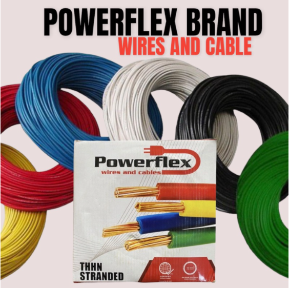 powerflex wire 14 12 10 8 THHN STANDARD WIRE Lazada PH