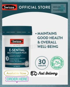 Swisse Ultivite E-sential Multivitamin Plus 30s (Exp : 10/2026)
