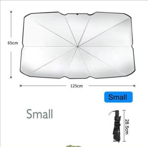 Breezybuy Car Windshield Sunshade Umbrella Foldable UV Protection Keeps Car Cool Easy Open & Close Fit most Vehicles