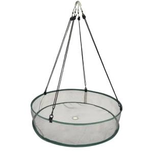 Heavy Duty Hanging Bird Feeder Catcher Tray with Fiberglass Mesh for Outdoor Garden Debris Collecting