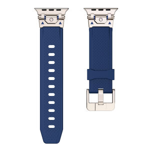 YALILAI dây đeo thể thao bằng cao su cho apple iwatch Ultra 3/2 SE Series 11 10 9 8 7 6 5 4 3 nam nữ ngoài trời đầu nối bằng kim loại bền thay thế bằng silicone dây đeo bằng chất liệu tpu cho apple iwatch 38mm 40mm 41mm 42mm 44mm 45mm 46mm 49mm