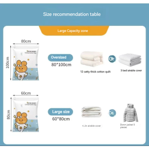 SG Stock|Vacuum compression bag vacuum bag clothes quilt compression storage bag household sorting bag