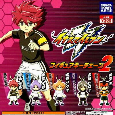 Takara Tomy Inazuma Eleven Figure Keychain Mascot 2 Gashapon พวงกุญแจการ์ตูน นักเตะแข้งสายฟ้า จากญี่ปุ่น