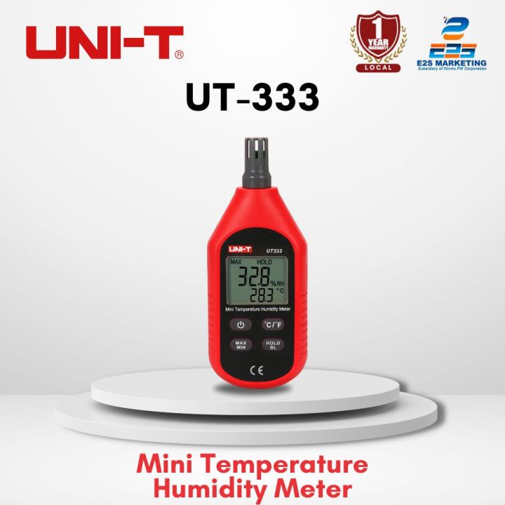 UNI-T UT333 Mini Temperature Humidity Meter Mini LCD Digital ...