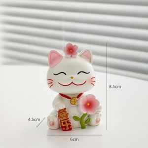 Mèo Thần Tài Để Taplo ô Tô Đem Lại Bình An May Mắn - Trang Trí Taplo Ô Tô Mèo Thần Tài Bình An May Mắn