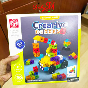♥♥♥ 𝐒𝐆 𝐒𝐞𝐥𝐥𝐞𝐫 120 pcs Building Blocks Set – Creative Construction Toy