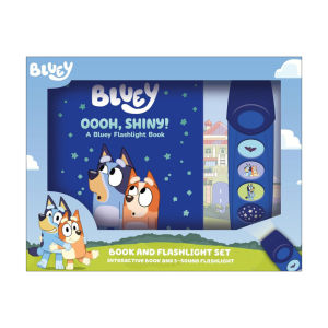 Bluey Flashlight Sound Book Set with Toy Light & Book