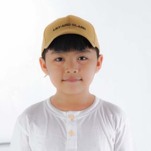Lily And Clark Topi Anak Baseball Terkeren dan Cocok Sebagai OOTD Anak Warna Coklat Khaki TB09