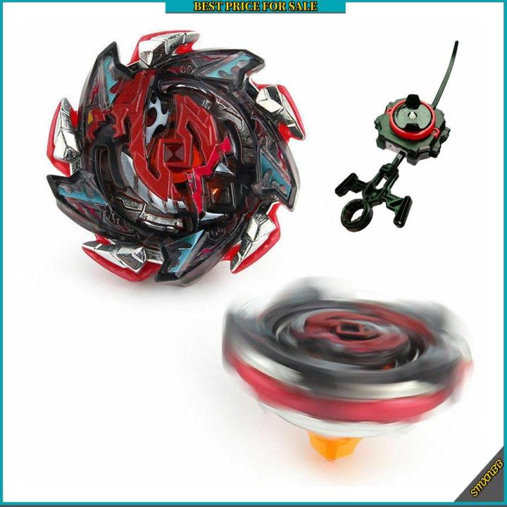 HOT! Box Hell Salamander Two-way Pull Ruler Launcher Beyblade Burst B ...
