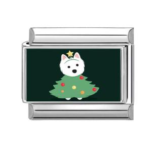 Ý Quyến Rũ Liên Kết chuỗi hạt bằng thép không gỉ Giáng Sinh Tìm Kiếm Phụ Kiện Thích Hợp Cho Vật liệu làm vòng tay