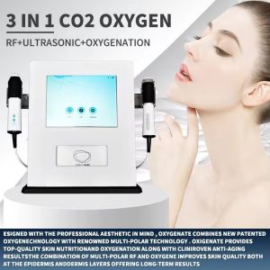 New High Quality 3 In 1 Oxygen Jet Facial Machine RF Skin Care Face Lifting CO2 Oxygen Bubble Oxygen Facial Machine