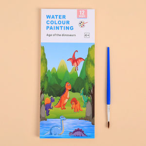 SG RumahHome® Kids DIY Watercolor Painting Childrens Picture Book with Water Coloring Kids Painting Gifts Colouring Books Art & Craft Books