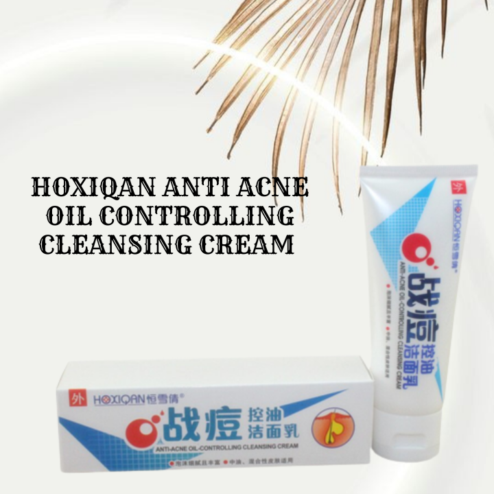 View of HOXIQAN ANTI ACNE OIL CONTROLLING CLEANSING CREAM | Lazada PH