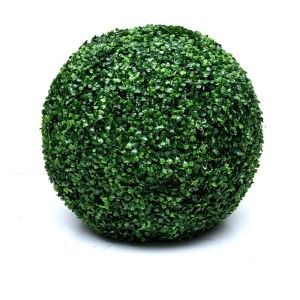 TAQ57 เทียมเทียมเทียม พลาสติกทำจากพลาสติก ตกแต่งบ้านกลางแจ้ง เหมือนจริงจริง ทรงกลมทรงกลม สีเขียวอ่อน ลูกหญ้าลูก พืชแขวน ลูกบอลพืช ต้นไม้สีเขียวในสวน