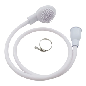 1.1Meter Hose Handheld Shower Head Push On Design for Quick Use Bath Tap Attachment Pet Washing Grooming Accessories