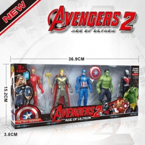 ROBOT AVENGERR 2 AGE of ULTRONN 2115 / 1 SET 5 pcs Superheroo