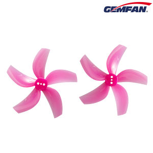 Gemfan 63mm 5-Blade Propellers for RC Drones - 4 Pairs 8PCS in Purple Black Yellow Gray Pink