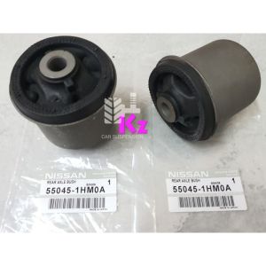 1 SET 2PCS - REAR AXLE BUSH- NISSAN JAPAN - NISSAN LATIO/LIVINA/SYLHPY G11