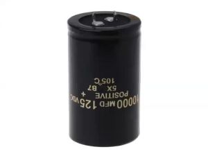 HL 125V 10000uF Aluminum Electrolytic Capacitor Can Replace 120V 100V 35x80mm