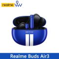 Realme Buds Air 3 TWS Earphone 30 Hours Battery Life Bluetooth 5.2 Headphone 42Db Active Noice Cancelling IPX5 Waterproof. 
