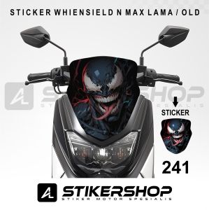 stiker whiensield - visor - tameng - variasi motor n max old - lama gambar keren 241 - 248