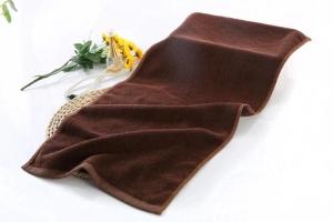 Handuk Wajah Leher Cokelat 35x70 Cotton 100% Tebal Lembut Termurah Terlaris