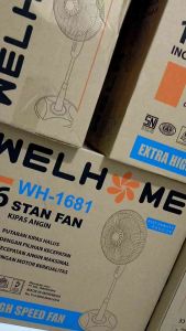 WELHOME Kipas Angin Berdiri 16 Inch Murah & Bagus